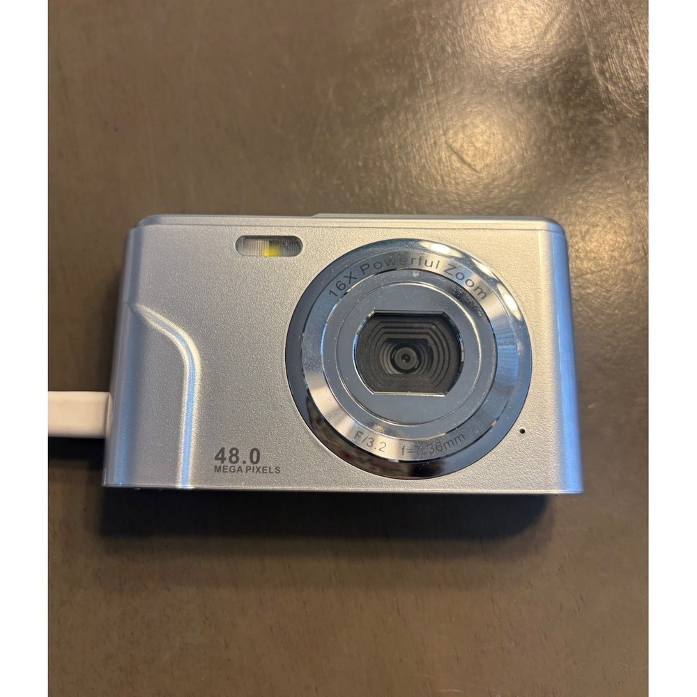 Digital Camera, 1080P 2.4 Inch IPS Display Mini Compact Pocket Camera with 16X Z